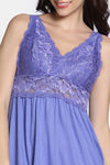 Zivame Lace N Mesh Babydoll - Chive Blossom — thumbnail 5